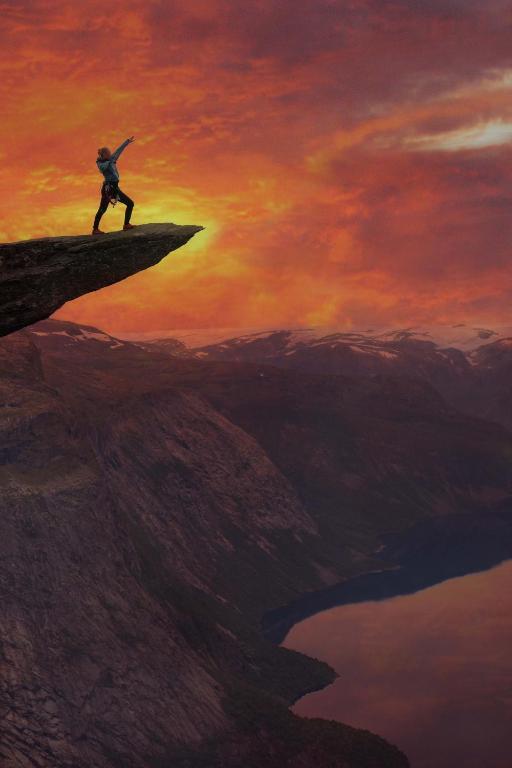 Trolltunga Camping Odda Ruang foto